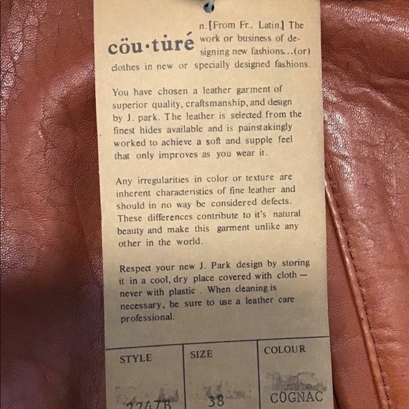 ❗️VINTAGE LEATHER SUPER SOFT BOMBER - Picture 14 of 15